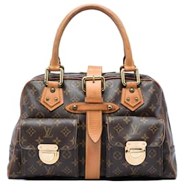 Louis Vuitton Brown Monogram Manhattan GM