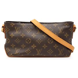 Louis Vuitton Brown Monogram Trotteur