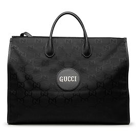 Tote Convertible Gucci Black GG Econyl Off The Grid