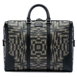 Gucci Beige GG Supreme Caleido Eden Aktentasche