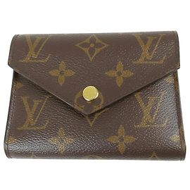 Portafoglio Victorine Louis Vuitton Brown Monogram