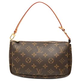 Louis Vuitton Brown Monogram Pochette Accessoires