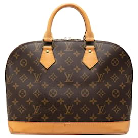 Louis Vuitton Brown Monogram Alma PM