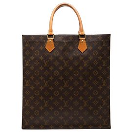 Louis Vuitton Brown Monogram Sac Plat