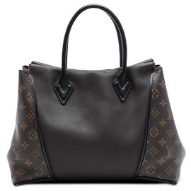 Borsa Tote Louis Vuitton Brown Monogram Veau Cachemire W PM
