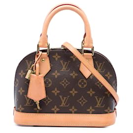 Louis Vuitton Brown Monogram Alma BB