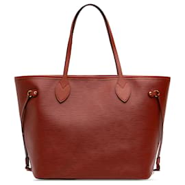 Louis Vuitton Brown Epi Neverfull MM