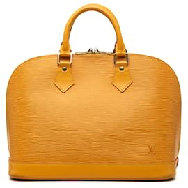 Louis Vuitton Yellow Epi Alma PM
