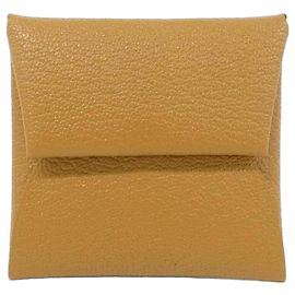 Hermès Hermes Bastia Coin Purse in Caramel