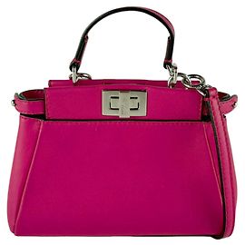 Bolsa de Ombro Fendi Micro Peekaboo