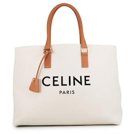 Céline Borsa tote orizzontale Celine in tela