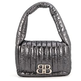 Borsa a tracolla Balenciaga - Monaco BB Small Leather