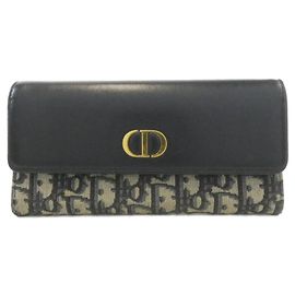 Portafoglio Christian Dior DIOR OBLIQUE 30 MONTAIGNE VIOLET