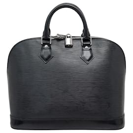 BORSA A MANO LOUIS VUITTON ALMA PM M40302 IN PELLE EPI NERA