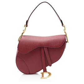 Borsa Saddle Dior in vitello grana naturale
