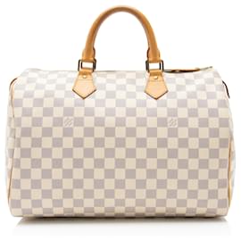 Louis Vuitton Damier Azur Speedy 35 Handtasche
