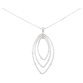 Autre Marque Collana in Pt850 con diamanti