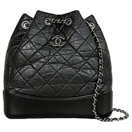 Gabrielle Kleiner Rucksack Black YQBVRXQC - Chanel