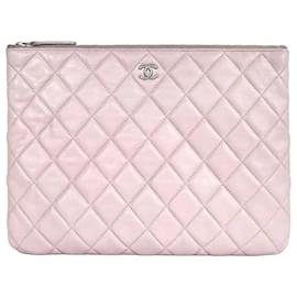 Chanel Classic Clutch New Medium Pink SKU
