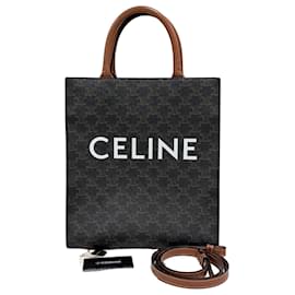 Borsa Tote Piccola Triomphe Vertical - Céline