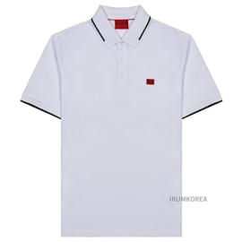 T-Shirt für Herren mit Deresino-Badge - Hugo Boss