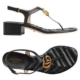 Gucci Sandali Matelassé Black
