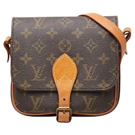Louis Vuitton Monogram Mini Cartouchiere Schultertasche