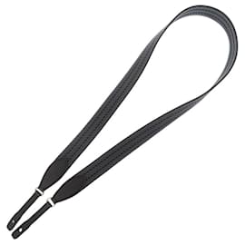 Hermes Gray Canvas Shoulder Strap - Hermès