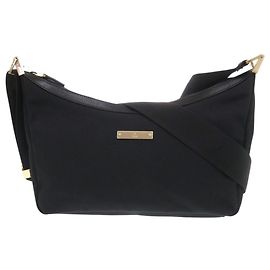 Borsa a tracolla Gucci in tela di nylon nera
