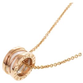 Bulgari Collana Bvlgari B-ZERO1 in oro rosa e ceramica