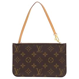 Pouch Louis Vuitton Neverfull in Monogram Fuchsia