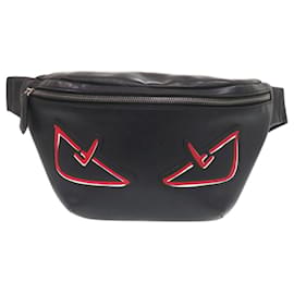 Riñonera de piel Fendi Bugs Eye
