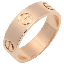Anello Cartier Love in oro rosa 18K