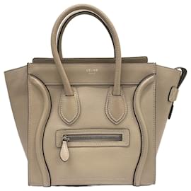 Céline Sac Cabas Celine Luggage Micro Shopper