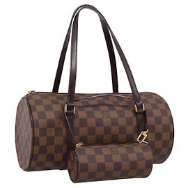 LOUIS VUITTON Damier Ebene Papillon 30 Borsa a Mano N51303 LV Auth 196760V