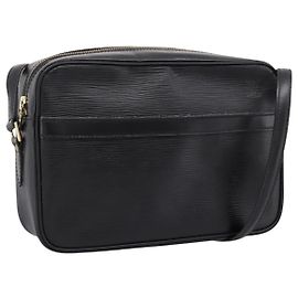 LOUIS VUITTON Epi Trocadero 27 Shoulder Bag Black M52312 LV Auth bs36406