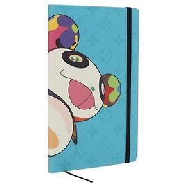 LOUIS VUITTON ™ Monogram Notebook MM Jane Light Blue LV Auth gh2275M