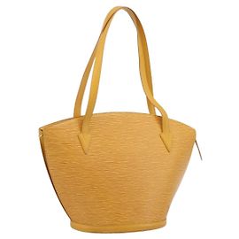 Borsa Shopping LOUIS VUITTON Epi Saint Jacques Yellow M52269 LV Auth ka5592A