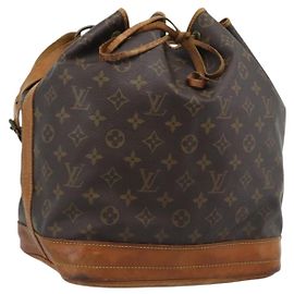 LOUIS VUITTON Monogram Noe Shoulder Bag M42224 LV Auth 195680