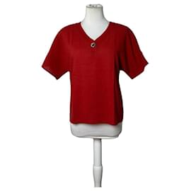 Top Vintage Chloe de mezcla de algodón Rojo L - Chloé