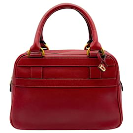 Borsa Parole Delvaux in pelle rossa
