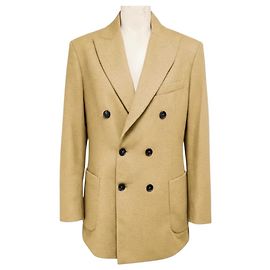 Autre Marque Chaqueta 'Masculine' Monocromática de Cachemira Tan Circolo 1901