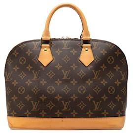 Borsa Louis Vuitton Monogram Alma PM Marrone