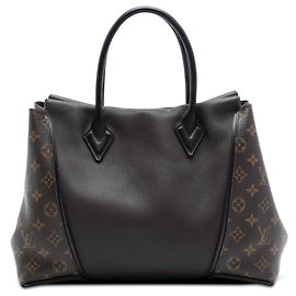 Borsa Tote Louis Vuitton Monogram Veau Cachemire W PM Marrone