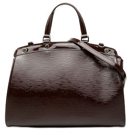 Borsa Louis Vuitton Electric Epi Brea MM Satchel Viola