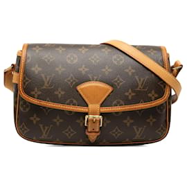 Borsa a tracolla Louis Vuitton Monogram Sologne Marrone