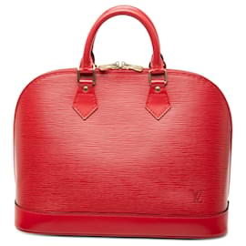 Borsa Louis Vuitton Epi Alma PM rossa