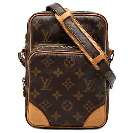 Borsa a tracolla Louis Vuitton Monogram Amazone Marrone