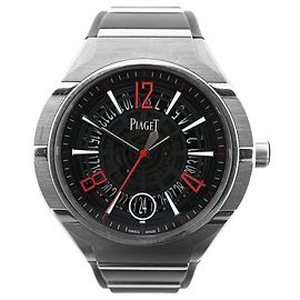 Piaget Polo FortyFive 1032140 SS×TI SS & Rubber AT Watch with Skeleton dial G0A35010