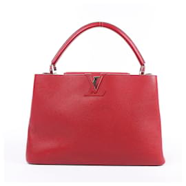 Borsa Louis Vuitton Parnassea Capucines GM in rosso M48871